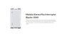 Imagen de MODULO INTERRUPTOR BLANCO BIPOLAR ATENEA 10AMP 250V